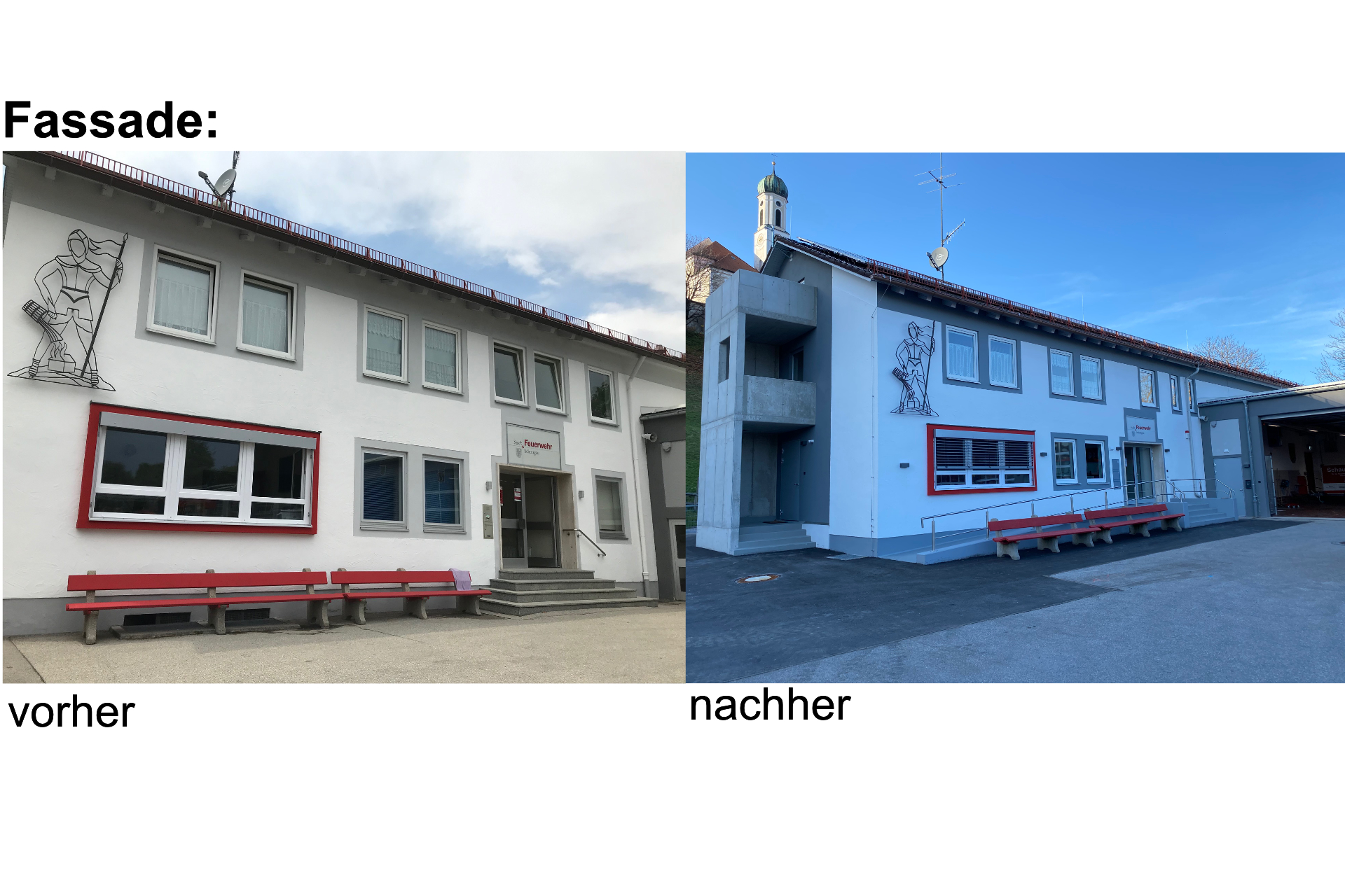 Außenansicht Fassade