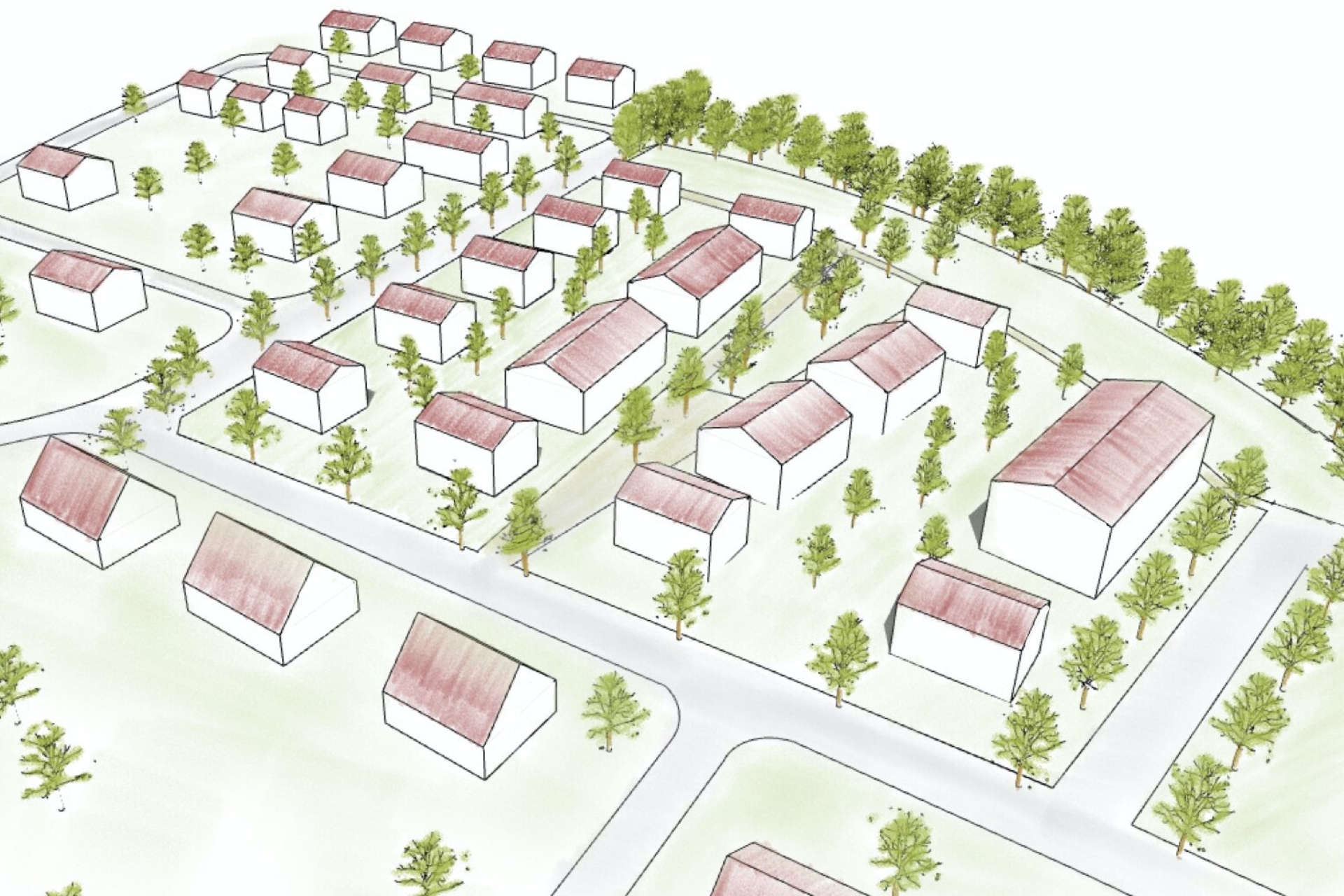 B3 Architekten - Projekt: Mehrfachbeauftragung Wohngebiet 